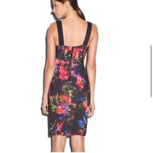 🌸 limited Edition Milly Chiffon Abstract Floral Cocktail Dress - Size 4 🌸